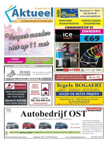 Editie Aalst 30 april 2014