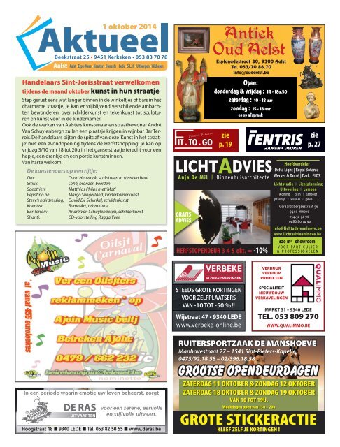 Editie Aalst 1 oktober 2014
