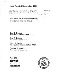 Guide to the Evaluation of Human Exposure to Noise from Large ...