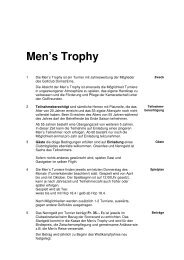 Reglement Men's 2013PDF - Golfclub Domat/Ems