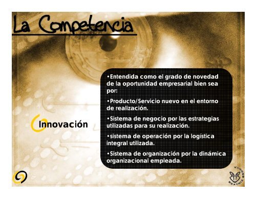 LA COMPETENCIA EMPRESARIAL