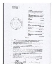 affidavit of Eddie Tarsie - Papua New Guinea Mine Watch