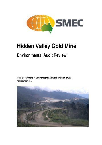 Hidden Valley Gold Mine Environmental Audit Review - Papua New ...
