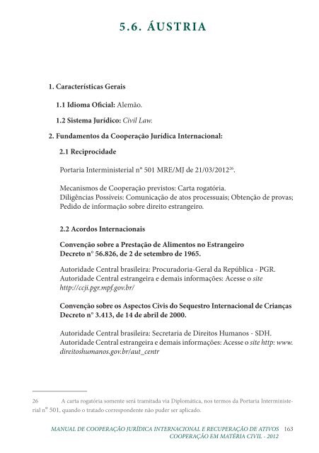 Manual Cooperação Jurídica Internacional Civil - Tribunal Regional ...