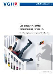 Risikolebensversicherung Vgh Versicherung Gottingen Eckart
