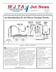 An Introduction To Air-Mover Vacuum Trucks - Waterjet Technology ...