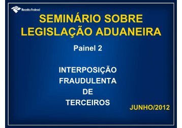 Interposição fraudulenta de terceiros