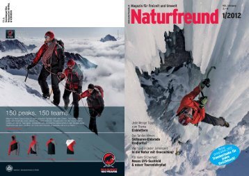 Magazin für Freizeit und Umwelt Eisklettern ... - Naturfreunde