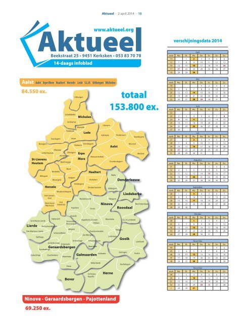 Editie Ninove 2 april 2014