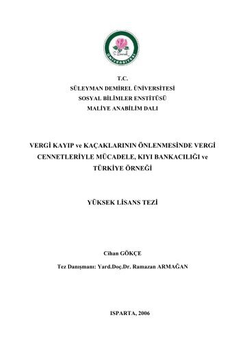 Download (713Kb) - Suleyman Demirel University Research ...