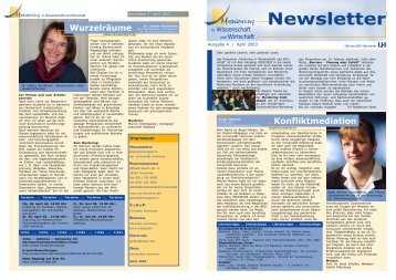 Newsletter 4 - Gleichstellungsbüro der Leibniz Universität Hannover