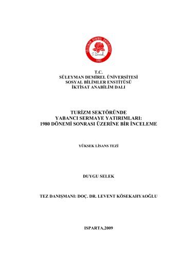 Download (2155Kb) - SÃ¼leyman Demirel Ãniversitesi