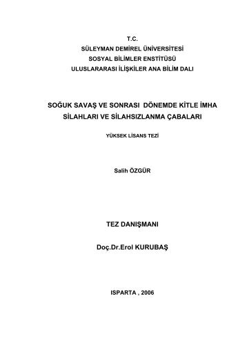 Download (1196Kb) - SÃ¼leyman Demirel Ãniversitesi