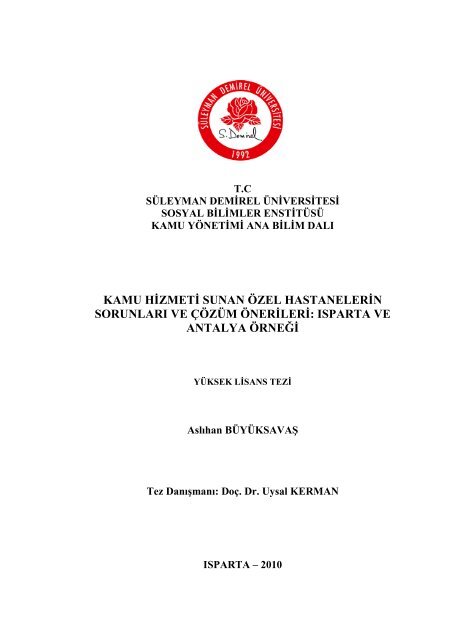 Download (1557Kb) - Suleyman Demirel University Research ...