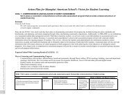 Action Plan for Shanghai American School's Vision for ... - SAS-WASC