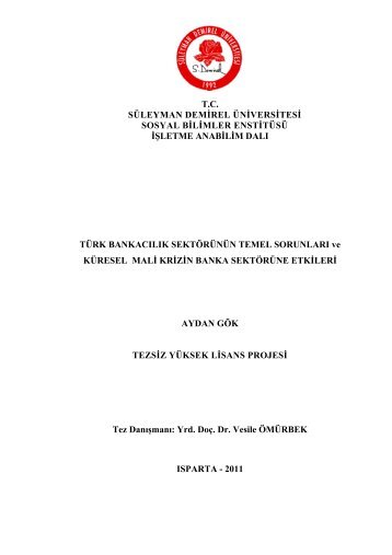 Download (1292Kb) - Suleyman Demirel University Research ...