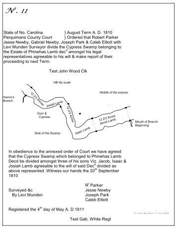 Plats 11-20 - Perquimans County Page