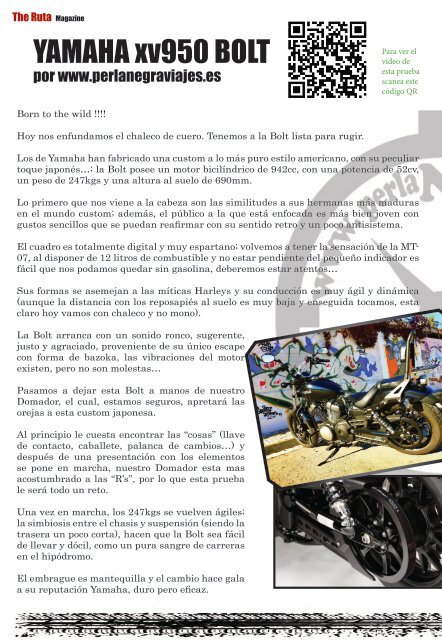 The Ruta Magazine nº 5 Marzo 2015