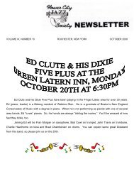 Ed Clute and his Dixie Five Plus have been playing in the Finger ...