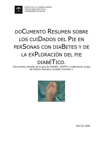 Exploracion pie diabetico