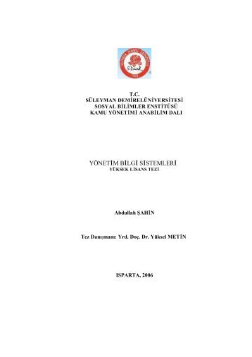 Download (2551Kb) - Suleyman Demirel University Research ...