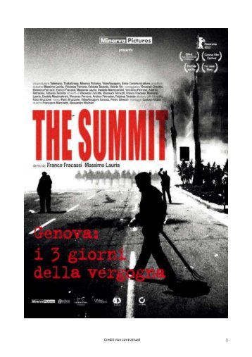 pressbook the summit def - Studio Morabito