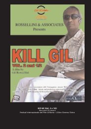 Kill Gil (Vol. 2 e 1/2) Festival Internazionale del ... - mimmomorabito.it