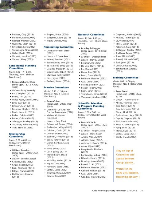 to download the document - Child Neurology Society