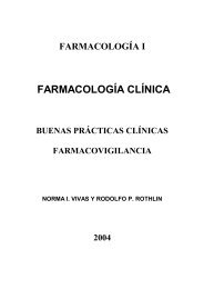 FARMACOLOGÍA CLÍNICA - FarmacoMedia
