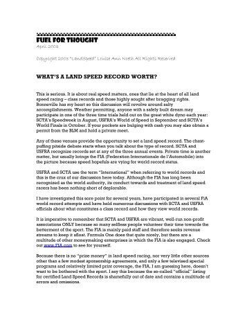 Download PDF - Landspeed Productions