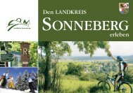 Den LANDKREIS ONN EBER G - Landkreis Sonneberg