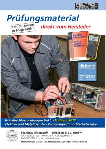 NEU - FELTRON Elektronik - ZEISSLER