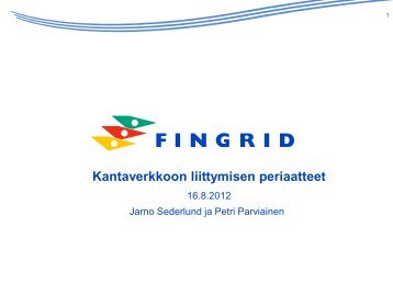110 kV voimajohtoliityntä - Fingrid
