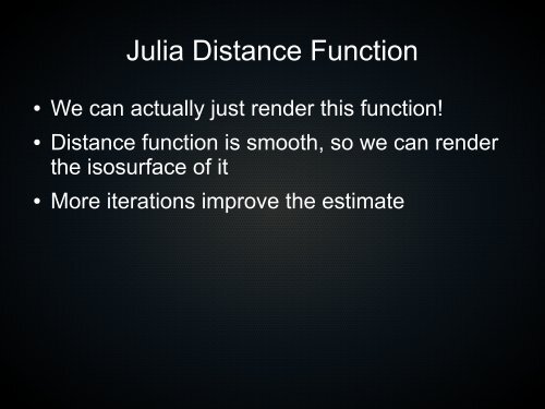 Recitation 5: Rendering Fractals