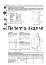 Fledermaus-Flach-Kasten - beim BUND im Kreis Neuss