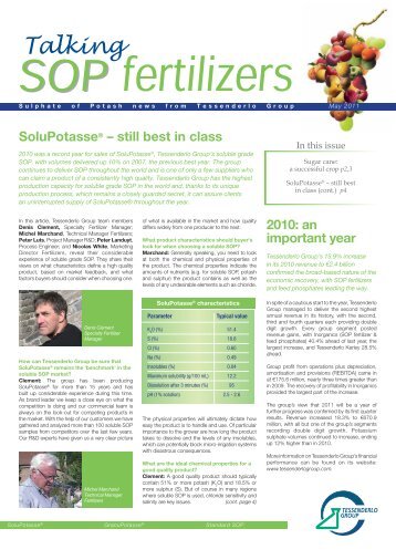 Talking SOP May 2011 [PDF, 589.59 Kb] - Tessenderlo Group