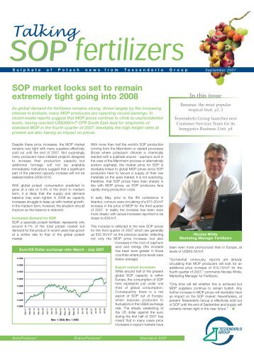 Talking SOP september 2007 [PDF, 487.54 Kb] - Tessenderlo Group