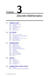 Chapter 3: Discrete Mathematics