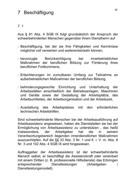 Richtlinien zum SGB IX Teil I - Sbv-graskamp.de