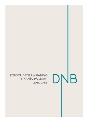 AS DNB banka Gada pÄrskats 2011