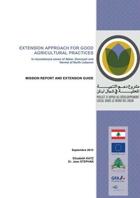 extension approach for good agricultural practices - ADELNORD