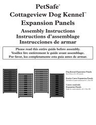 PetSafeÂ® Cottageview Dog Kennelâ¢ Expansion Panels Assembly ...