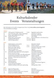 Kulturkalender Events Veranstaltungen - Valdres