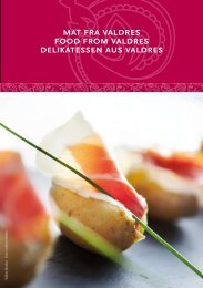 MAT FRA VALDRES FOOD FROM VALDRES DELIKATESSEN AUS ...