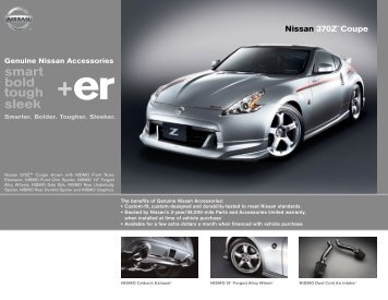 Nissan 370Z Coupe | Accessories Brochure