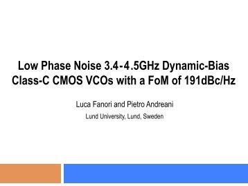Low Phase Noise 3.4-4.5GHz Dynamic-Bias Class-C CMOS VCOs ...