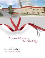 From Dream to Reality - Mama's Kitchen