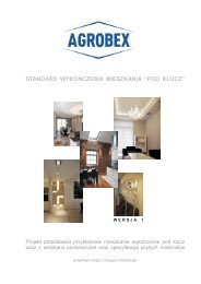 STANDARD WYKOÅCZENIA MIESZKANIA âPOD KLUCZâ - Agrobex