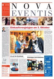 1SEHR GUT ausgeprägte Kunden- und Service - Nova Eventis