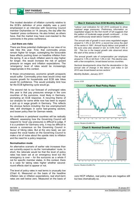 Market Economics | Interest Rate Strategy - BNP PARIBAS ...